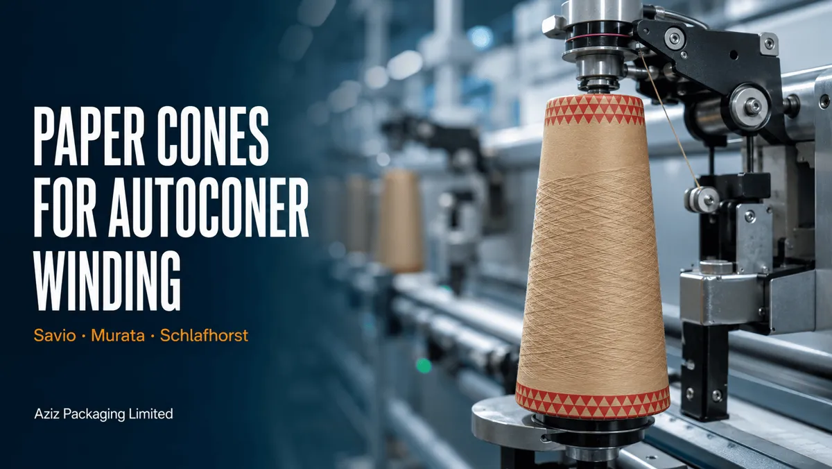 Paper Cones for Autoconer Winding: Savio, Murata & Schlafhorst Compatibility Guide