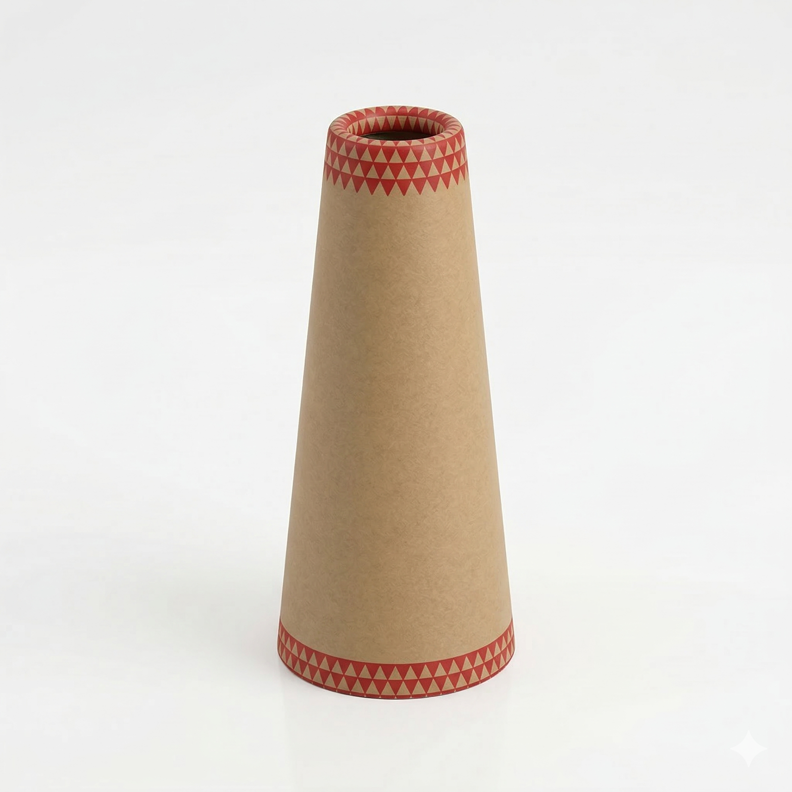Paper cone for yarn winding
