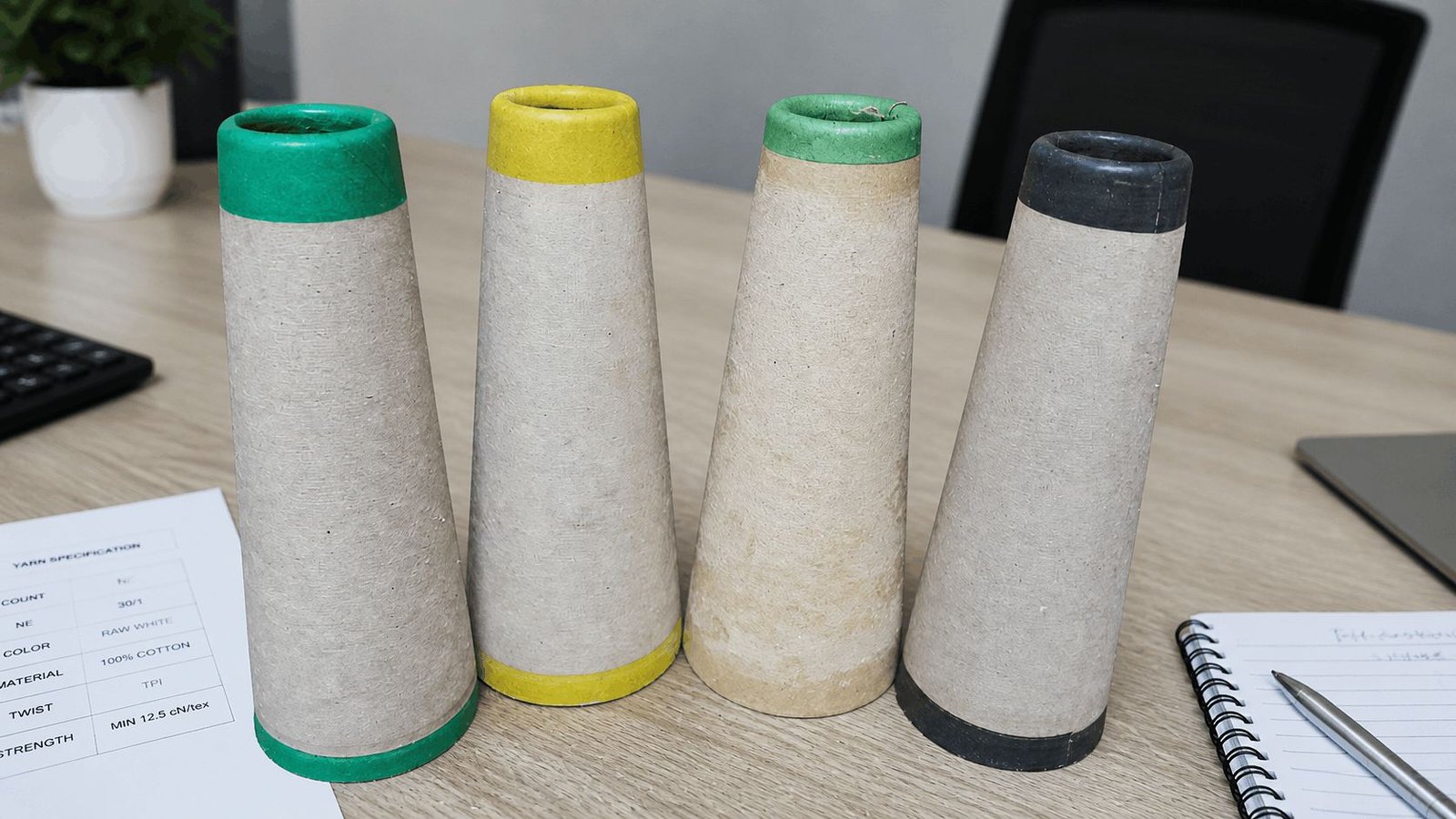 Yarn cone groups